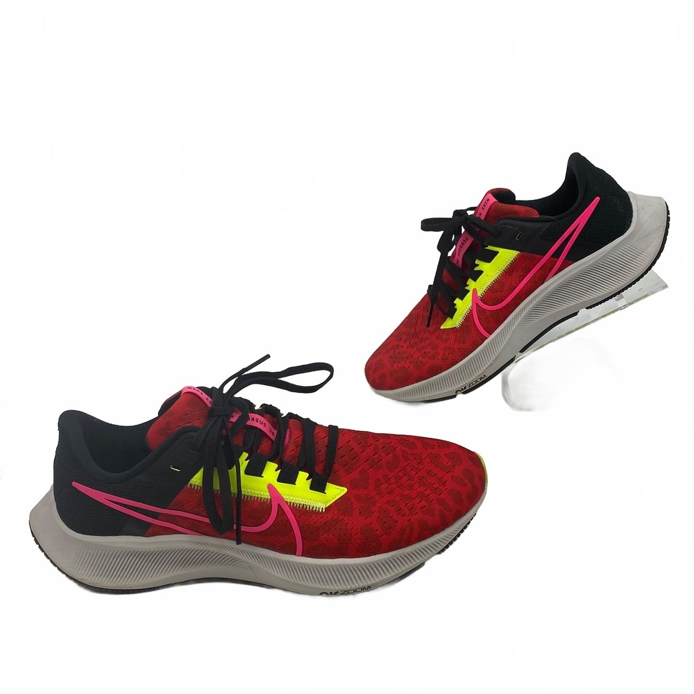 Nike Red Pink Sneakers Air Zoom Pegasus 38 | Womens 9